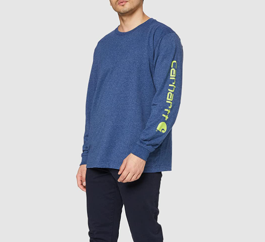 L码，Carhartt 男士工装长袖T恤 EK231179元