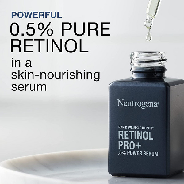 Neutrogena 露得清 极速抗皱系列旅行套装(视黄醇Pro+5%能量精华30mL+再生霜15mL)222元