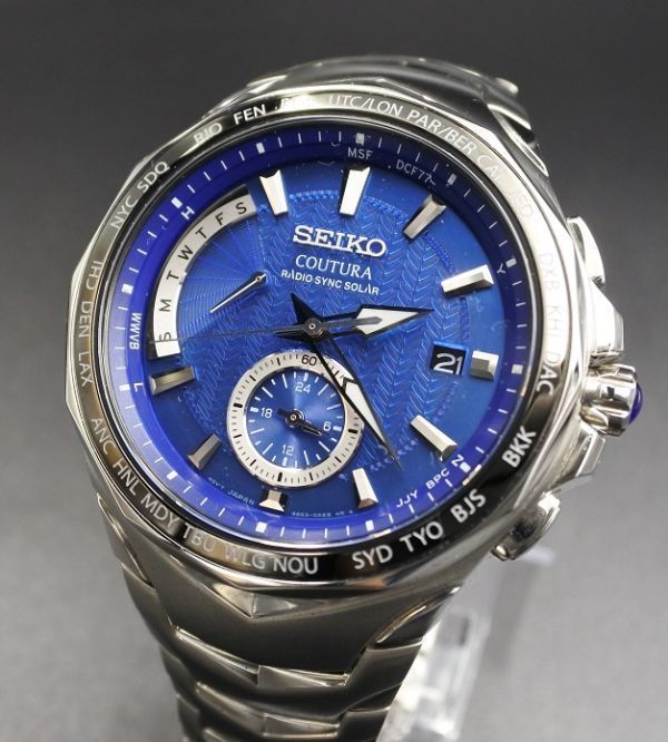 Seiko 精工 Coutura系列 SSG019 男士光动能电波表1788元
