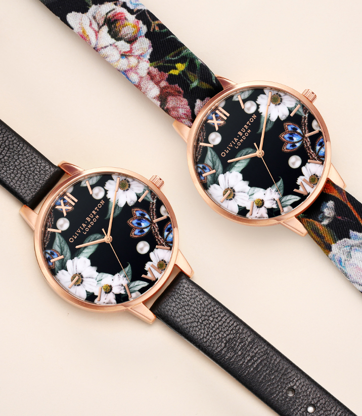 Olivia Burton Bejewelled 女士石英手表 OB16BF04356.68元