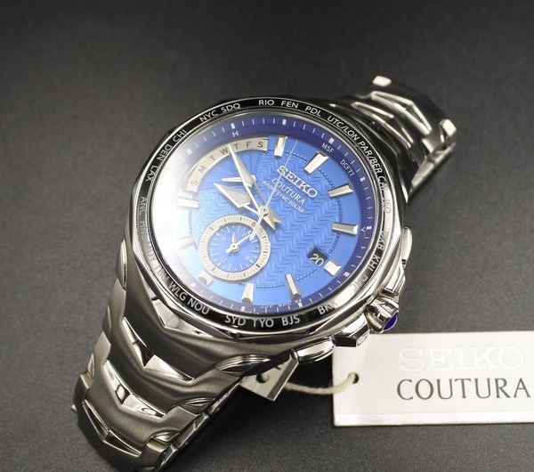 Seiko 精工 Coutura系列 SSG019 男士光动能电波表1788元
