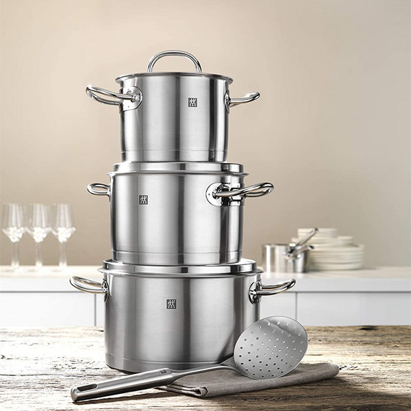 Zwilling 双立人 Passion系列 不锈钢锅具5件套1163.87元