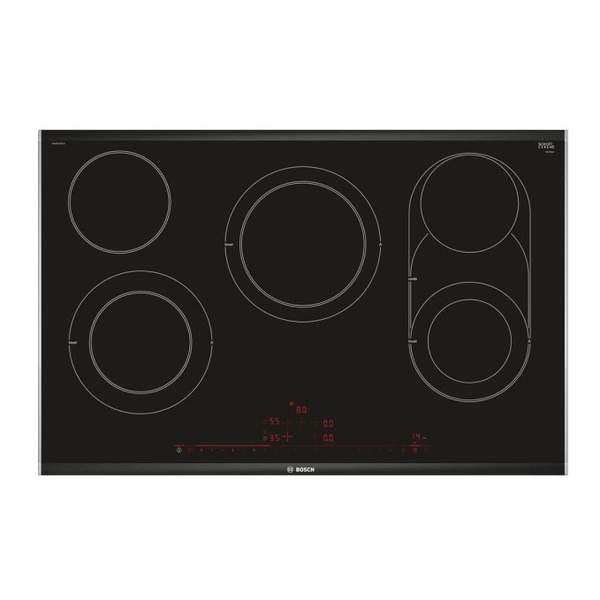 Bosch 8系列 PKM875DP1D 微晶玻璃5眼电陶炉3645元