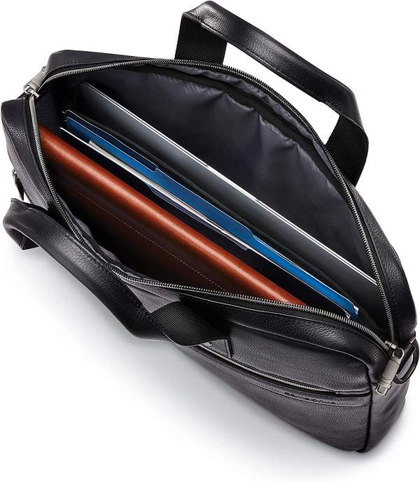 Samsonite 新秀丽 经典纤薄真皮公文包126038-1041692元（Prime会员92折）