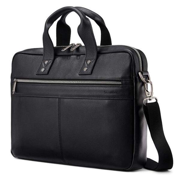 Samsonite 新秀丽 经典纤薄真皮公文包126038-1041692元（Prime会员92折）