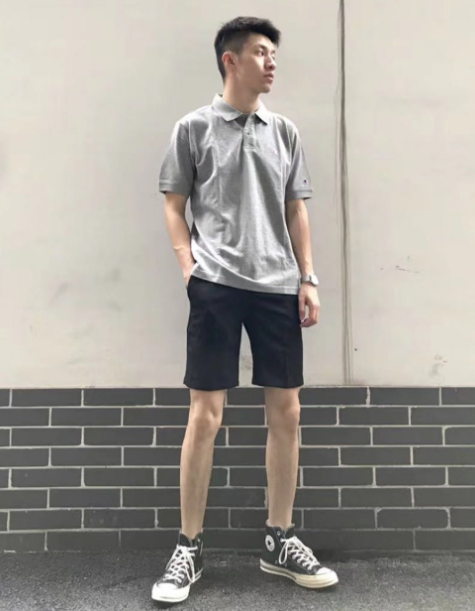 Champion 冠军牌 日版 C3-F356 男士纯棉Polo衫 S码118元