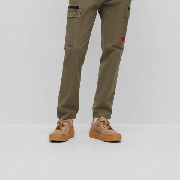 UK7.5码，HUGO Hugo Boss 雨果·博斯 Evan_Tenn_SD 男士低帮休闲板鞋50493159612.27元（Prime会员92折）