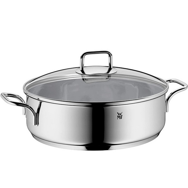WMF 福腾宝 ProfiSelect系列 不锈钢双耳平底锅28cm/5L354.14元