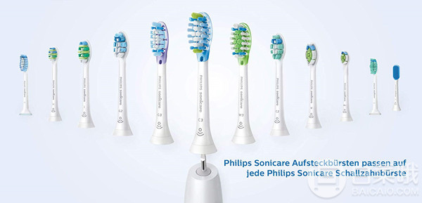 Philips 飞利浦 HX6018/31 替换刷头8支装178.11元（可3件92折）