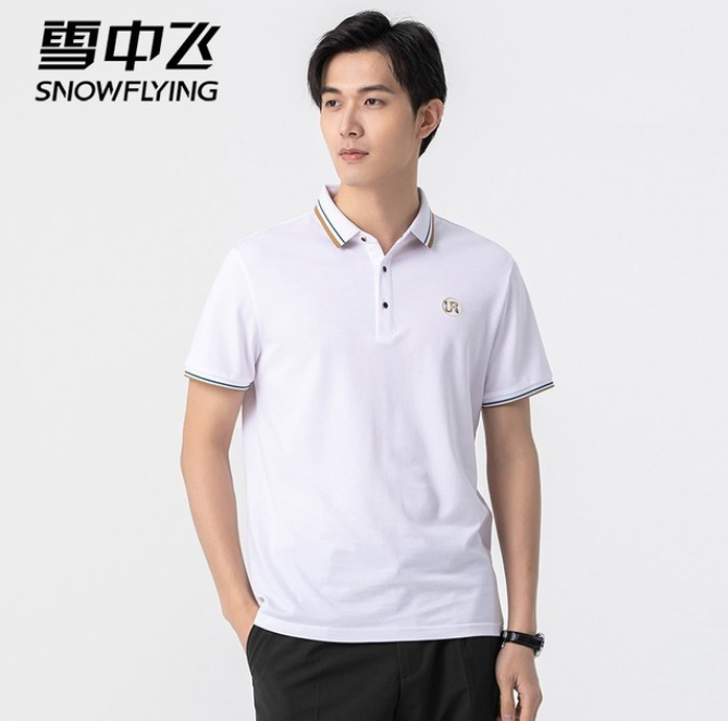 Snow Flying 雪中飞 男士商务休闲Polo衫 多色49元包邮（需用券）