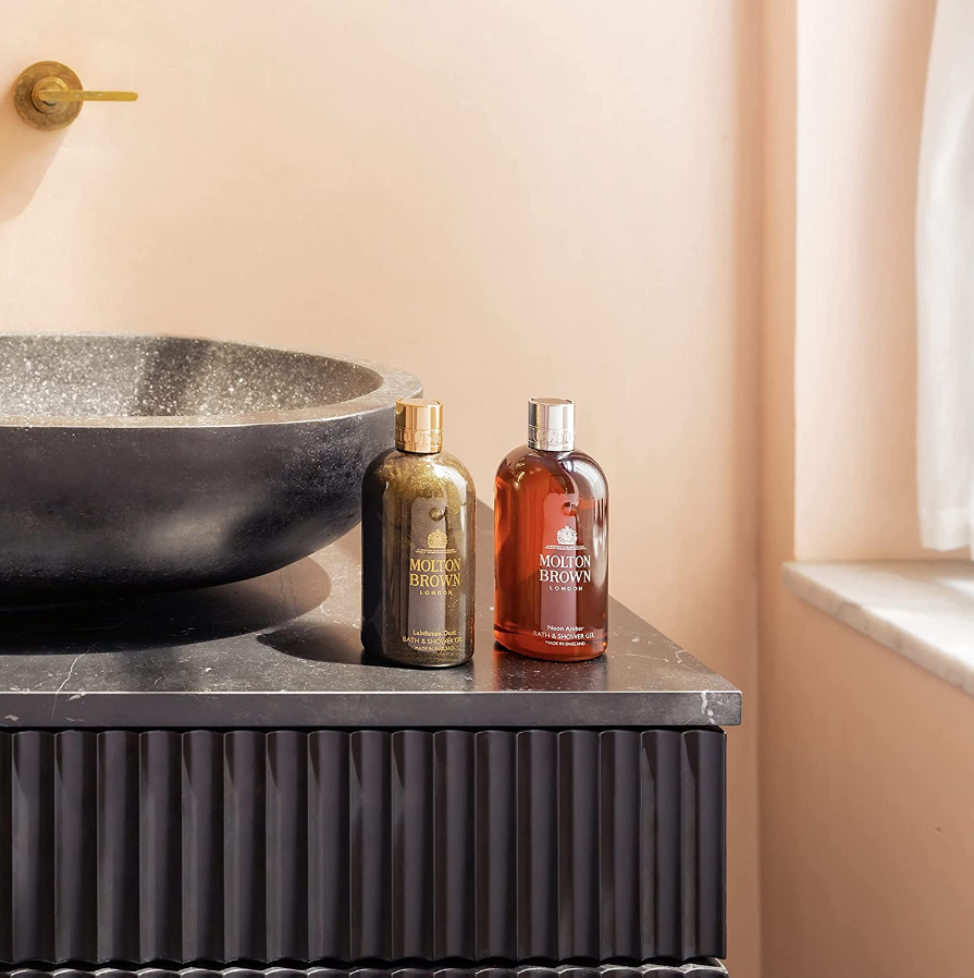 Molton Brown 摩顿·布朗 圣诞限量版 蔷薇静默黄昏细闪沐浴露 300mL新低157元