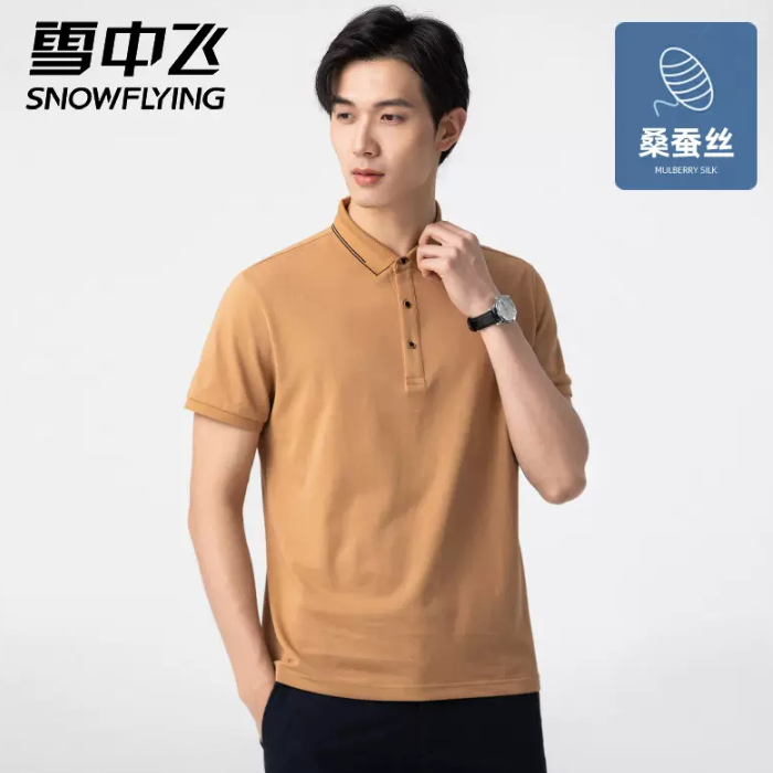 Snow Flying 雪中飞 男士商务休闲Polo衫 多色49元包邮（需用券）