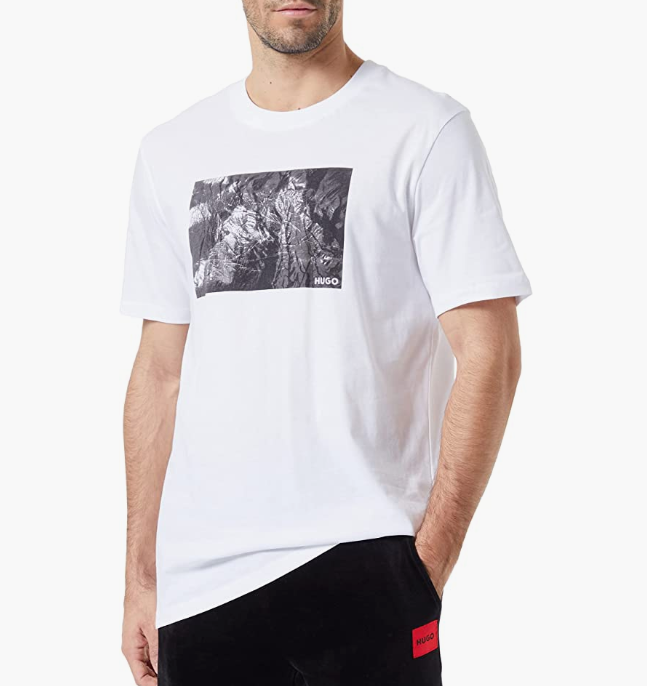 BOSS HUGO BOSS 雨果·博斯 Dalbatross 男士纯棉印花短袖T恤 50484216219.84元