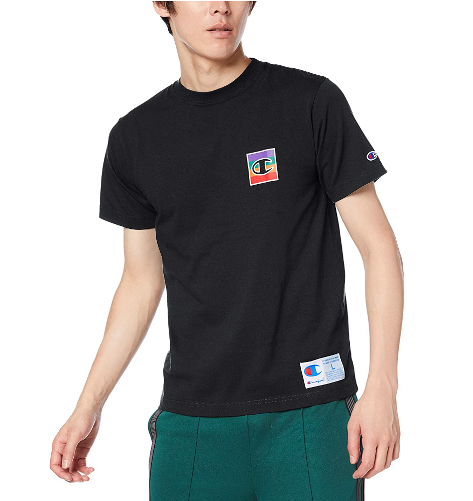 Champion 冠军牌 日版 C3-Q302 男士印花T恤 M码103元