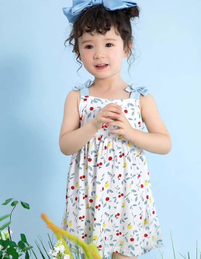 Jellybaby 杰里贝比 2023夏款女童纯棉碎花连衣裙（73~130码）多款69.9元包邮（需领券）