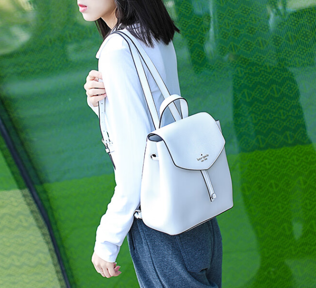 Kate Spade  凯特丝蓓 女士翻盖双肩背包 WKR00345699.3元包邮