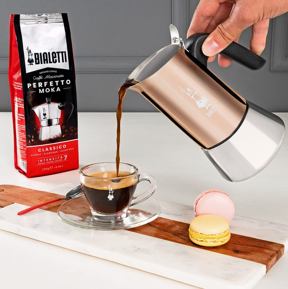 Bialetti 比乐蒂 新款venus 不锈钢电热意式摩卡咖啡壶 6杯量史低307元（prime会员92折）
