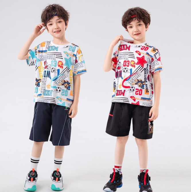PAW PATROL 汪汪队立大功 男童印花短袖T恤 105~140cm码 多色29.9元包邮（需领券）