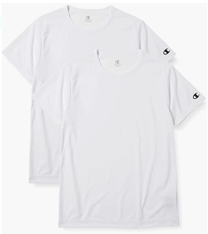 日版，Champion 冠军牌 男士吸汗速干短袖T恤 2件装 CM1-T70273.85元