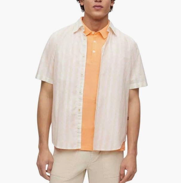 Hugo Boss 雨果博斯 Rash 2 男士休闲衬衫 50489505359.85元