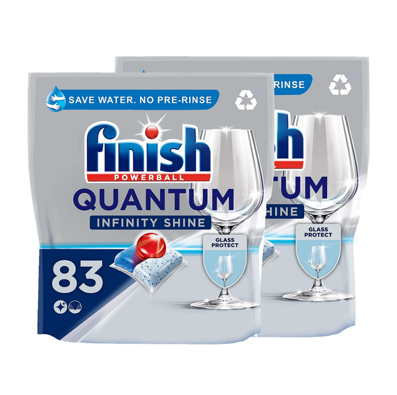 Finish 亮碟 Quantum量子系列 Infinity Shine 多效合一洗涤剂 166块199.53元