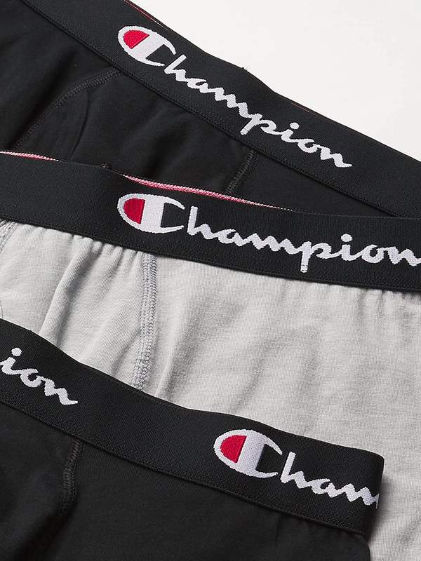 M码，Champion 冠军牌 Everyday Comfort系列 男士弹力棉平角内裤3条装90.6元
