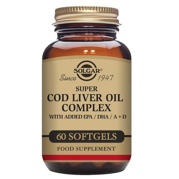 <span>0税费！</span>Solgar 超级鳕鱼肝油复合软胶囊60粒新低77元