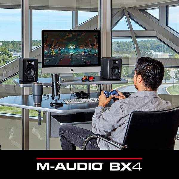 M-Audio BX4 4.5英寸有源监听音箱 1对装新低642.24元