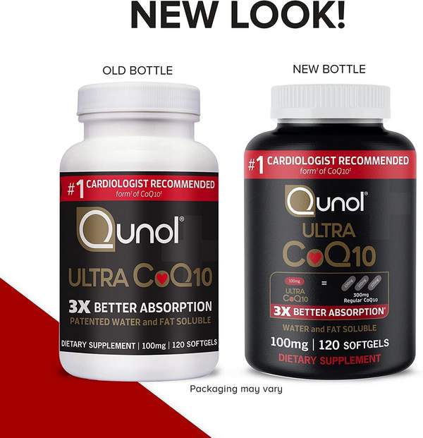 Qunol 酋诺 氧化型超级辅酶Q10 100mg*120粒183元
