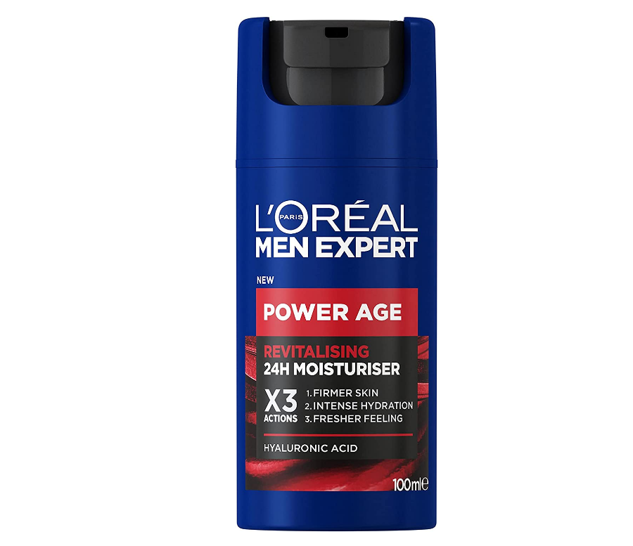 <span>白菜！</span>L'Oréal 欧莱雅 Men Expert 男士透明质酸面部保湿霜 100mL新低87.83元（可3件92折）