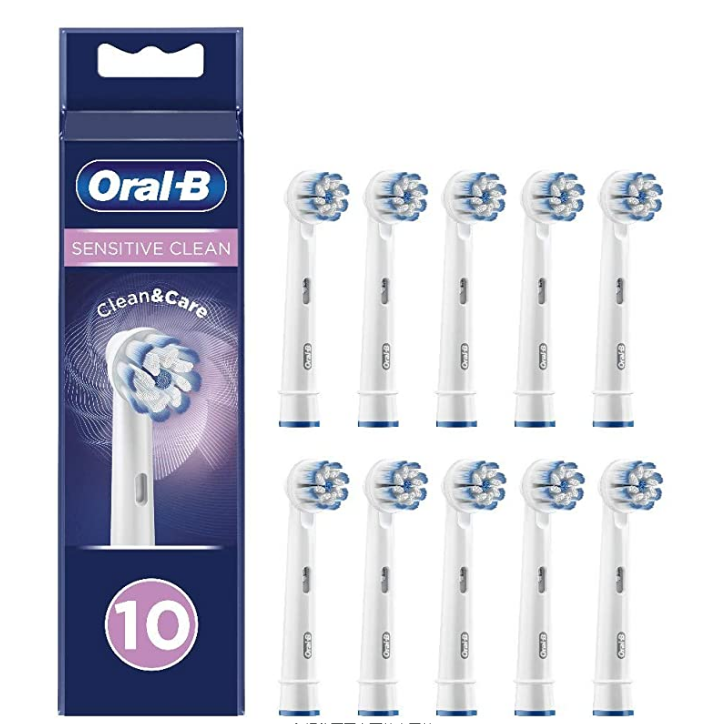 Oral-B 欧乐B Sensitive Clean 超细软毛电动牙刷刷头 10支 EB60178.89元