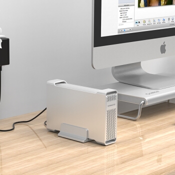 YottaMaster D35-Pro 3.5英寸USB3.0硬盘盒 银色 图3