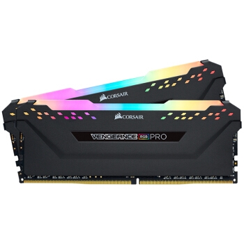 SCORSAIR 美商海盗船 复仇者 RGB PRO 16GB（8GB×2） DDR4 3200 台式机内存条 图2