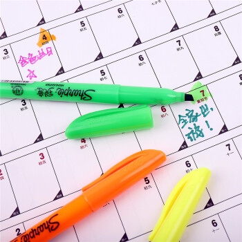 Sharpie 锐意 荧光笔 粉色 单支装 *5件 图4