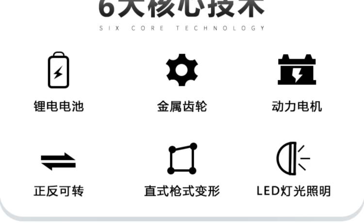 家用电动螺丝刀迷你电钻 买1送3 可起拧螺丝 图2
