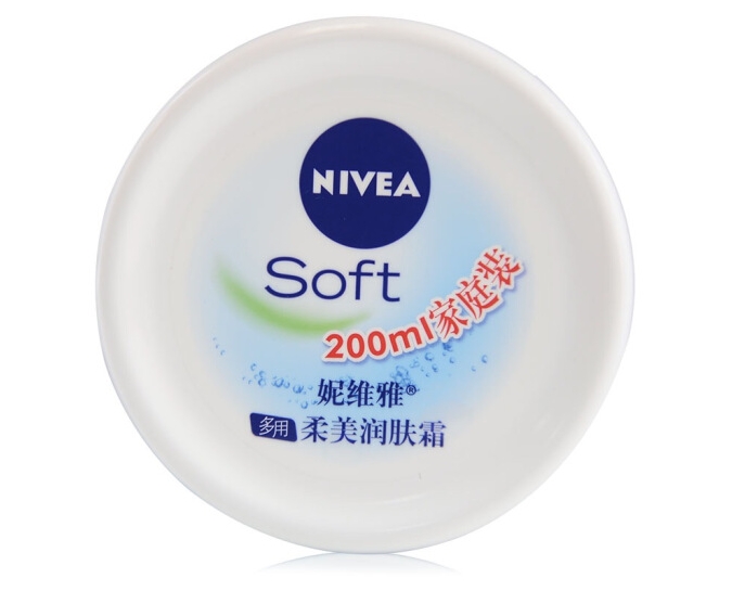 NIVEA 妮维雅 柔美润肤霜 200ml *4件 图1