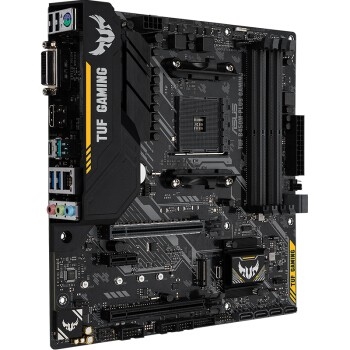 ASUS 华硕 TUF B450M-PLUS GAMING 电竞特工 主板 + AMD 锐龙 Ryzen 5 2600X CPU处理器 套装 图1