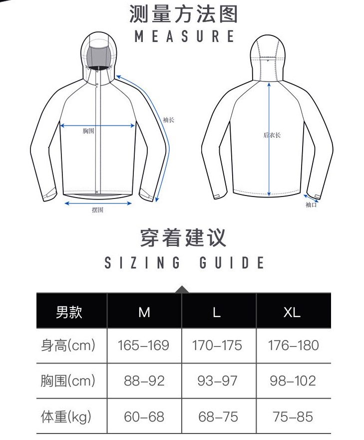 Amurcamp 三层压胶1.5万防水 抗暴雨 男专业户外冲锋衣 图12