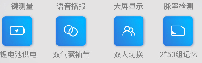 医院同款 七国专利 脉搏波 无创精密 上臂式气囊血压仪 图2