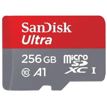 4日12点： SanDisk 闪迪 A1 至尊高速移动 MicroSDXC卡 256GB 图1
