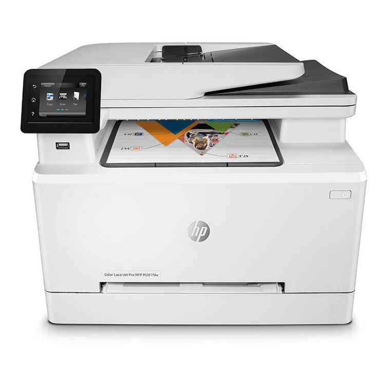 中亚Prime会员： HP 惠普 M281fdw 彩色激光多功能打印一体机 图1