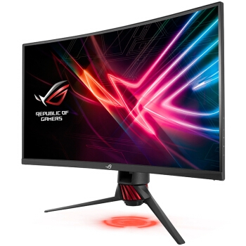 ASUS 华硕 ROG Strix XG32VQ 31.5英寸 VA曲面2K电竞显示器（2560×1440、144Hz、FreeSync） 图3