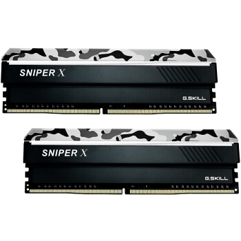 G.SKILL 芝奇 Sniper X 狙击者（海军款） 16GB（8GB×2） DDR4 3200频率 台式机内存条 图1