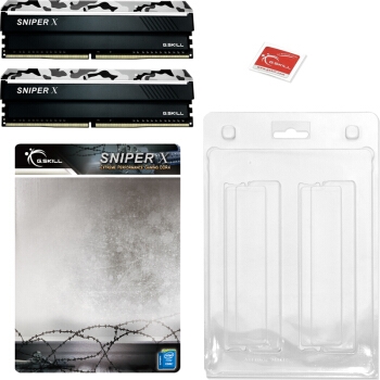 G.SKILL 芝奇 Sniper X 狙击者（海军款） 16GB（8GB×2） DDR4 3200频率 台式机内存条 图5