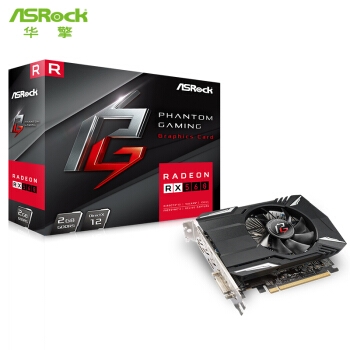 ASRock 华擎 RX560 2G 幻影国度 铂金版 Phantom Gaming 显卡 图1
