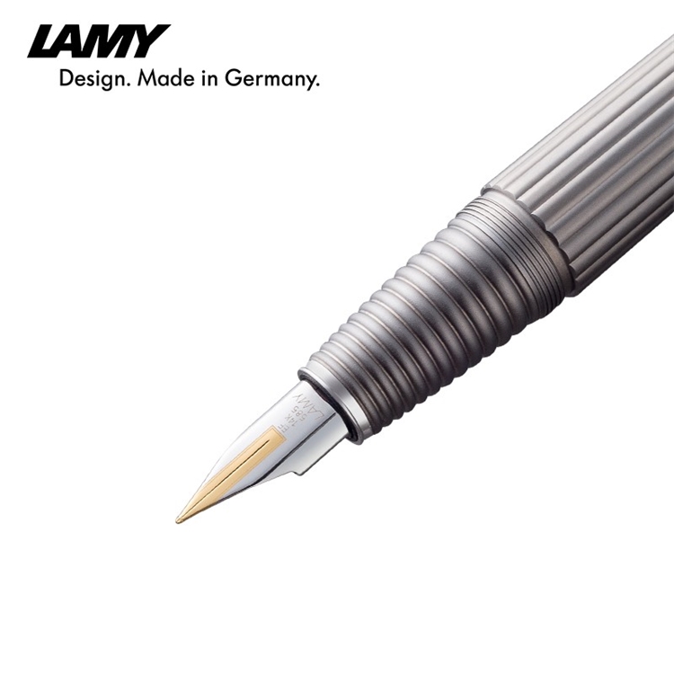 中亚Prime会员： LAMY 凌美 imporium帝国 F尖钢笔 钛金哑光银 图3