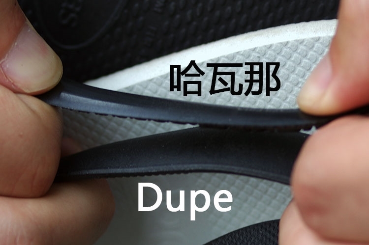 清仓 巴西原产 Dupe 2019款 男粗带印花天然橡胶人字拖鞋 图8