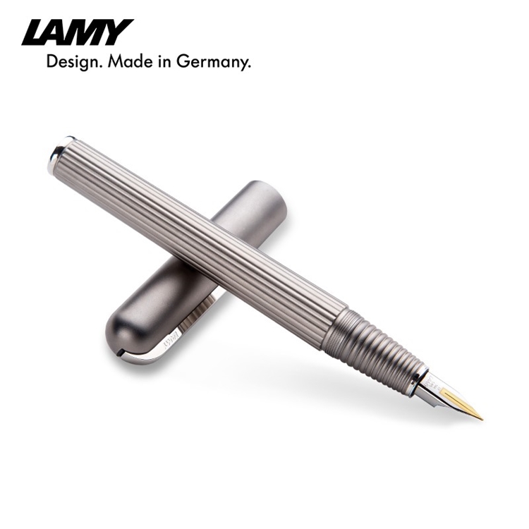 中亚Prime会员： LAMY 凌美 imporium帝国 F尖钢笔 钛金哑光银 图2