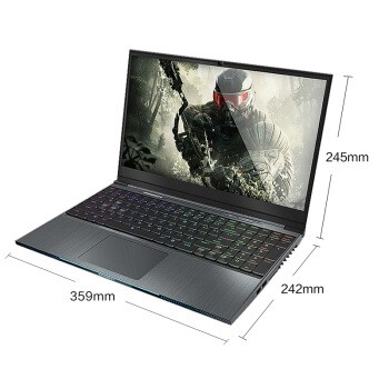 限地区： MECHREVO 机械革命 Z2 15.6寸游戏本（i7-8750H、8GB、128GB+1TB、GTX1060 6G、144Hz、RGB机械键盘） 图2