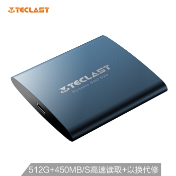 Teclast 台电 S20系列 512GB Type-c USB3.1 移动固态硬盘 图1